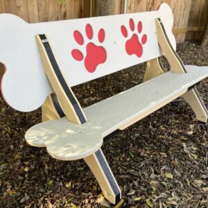 Commercial K9 Seating – Park Bench: Heavy-Duty Facility Site Furnishings