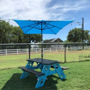 Commercial K9 Seating – Picnic Table: Accessible Premium Site Furnishings