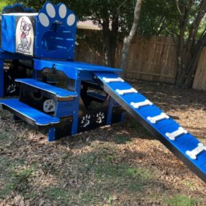 Commercial Activity Systems – Tall w/ Tunnel: Multi-Level K9 Enrichment Platforms