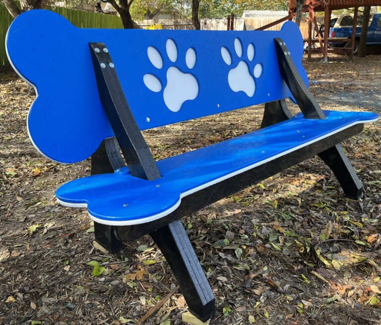 Commercial K9 Seating – Park Bench: Heavy-Duty Facility Site Furnishings