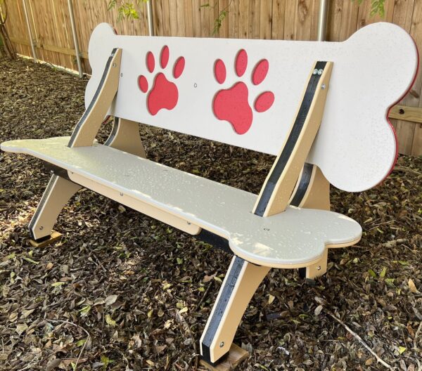 Commercial K9 Seating – Park Bench: Heavy-Duty Facility Site Furnishings