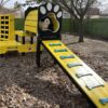 Traditional Timber Platform – 2 Level w/ Tunnel & Ramp: Classic Multi-Stage Elevation Systems