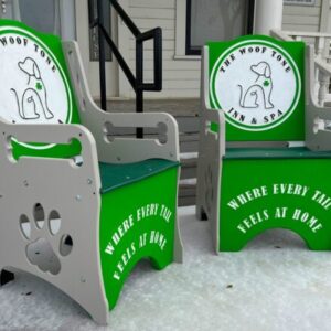 Pro-Series Seating – Chair w/ Logo: Custom Branded Facility Furniture