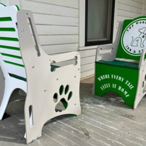 Pro-Series Seating – Chair w/ Logo: Custom Branded Facility Furniture