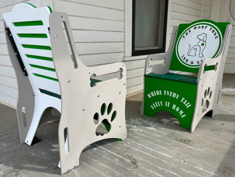 Pro-Series Seating – Chair w/ Logo: Custom Branded Facility Furniture